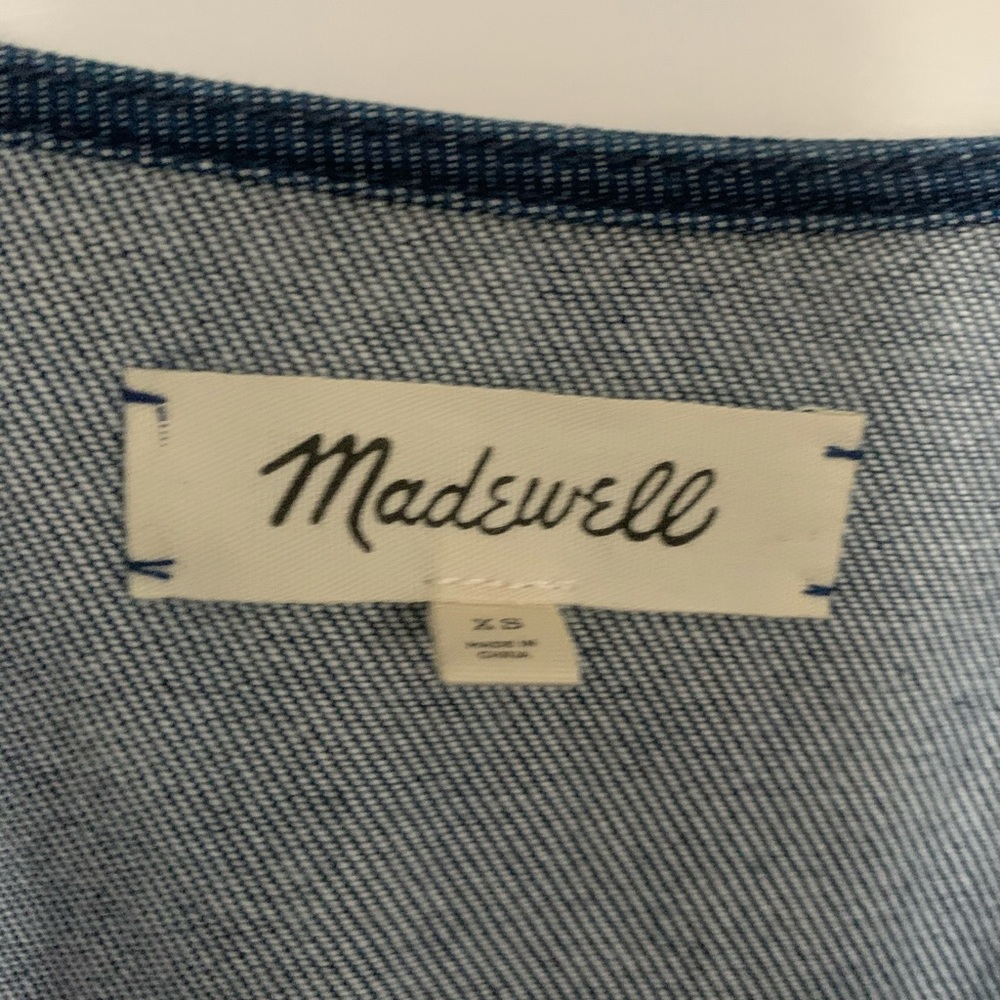 Denim Ruffle Top - Picture 8 of 12